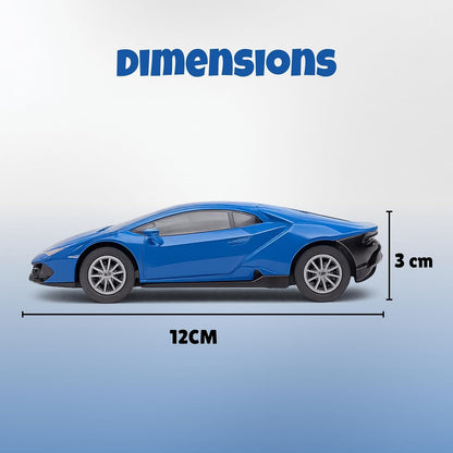 Lamborghini Die Cast Metal Toy Car 1:32 Scale Blue