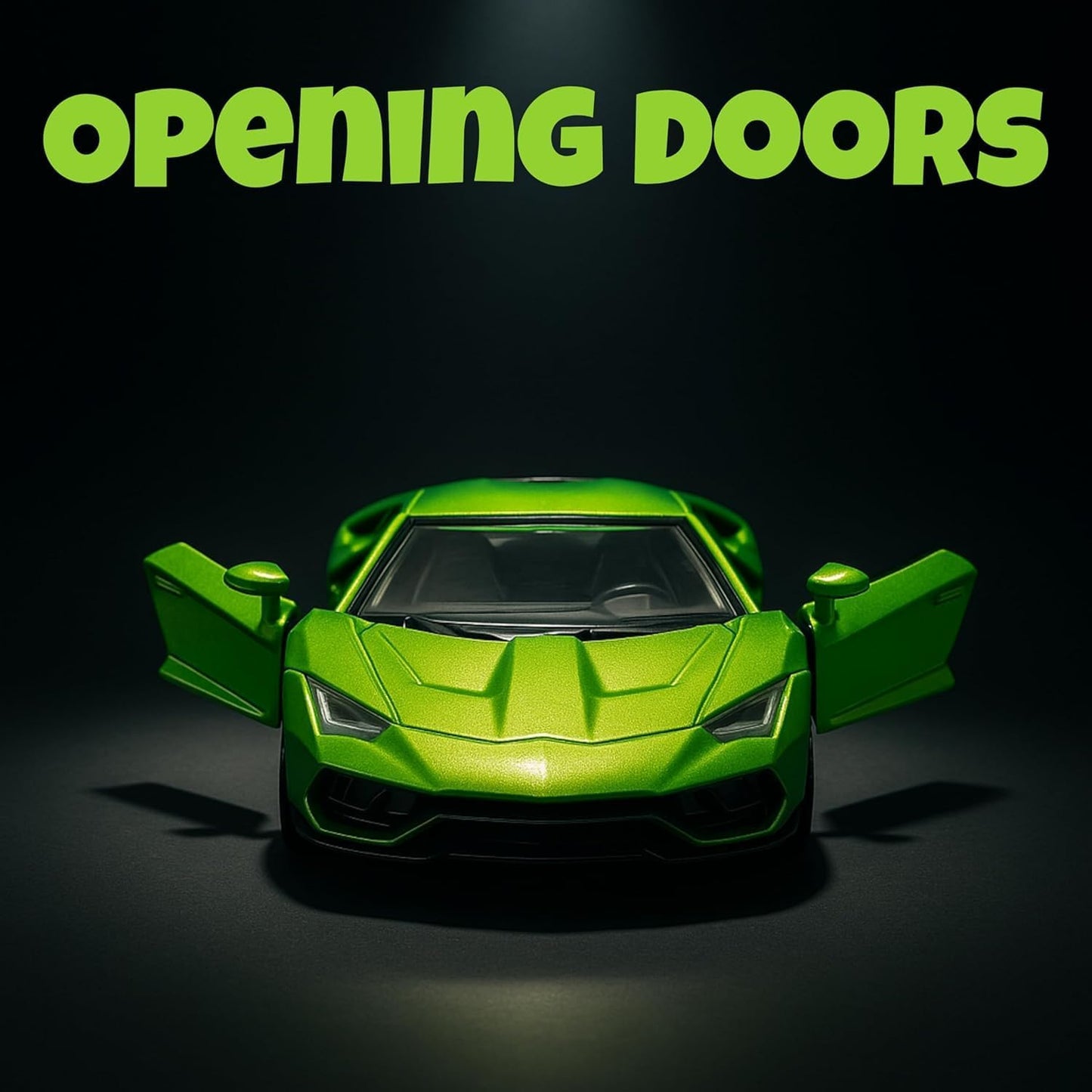 Lamborghini Die Cast Metal Toy Car 1:32 Scale (Copy) Green