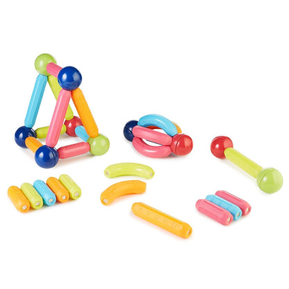 Magnetic Sticks Building Blocks Set for Kids (25 Pieces)
