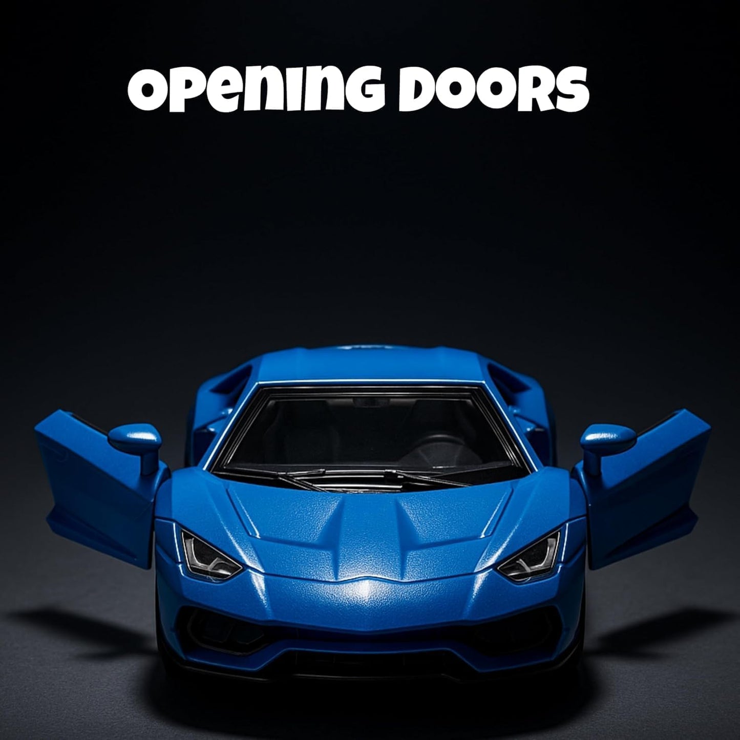 Lamborghini Die Cast Metal Toy Car 1:32 Scale Blue