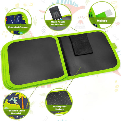 6 Pages Erasable Slate Book for Kids