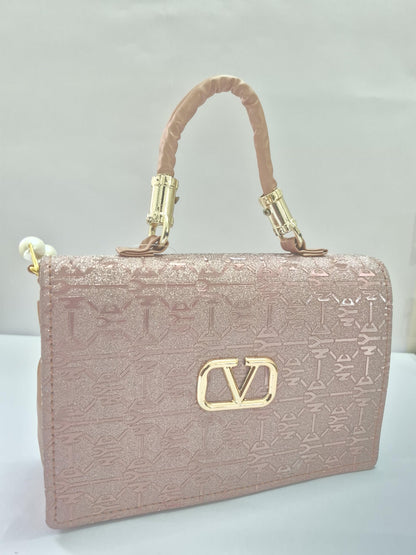 Stylish Women’s Handbag with Chain Strap – Premium Shoulder Bag | Designer Top Handle Purse | Compact Crossbody Sling Bag | Fashion Handbag for Daily & Party Use