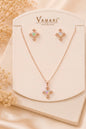 Imported Anti Tarnish chain set with earrings