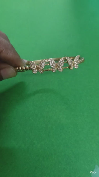 Butterfly Bracelet Kada...Anti Tarnish