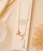 Imported Anti Tarnish chain set - Butterfly
