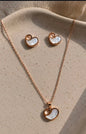Imported Anti Tarnish chain set white